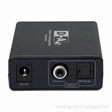 Digital to Analog Audio Converter, Supports 2-channel LPCM Digital Audio